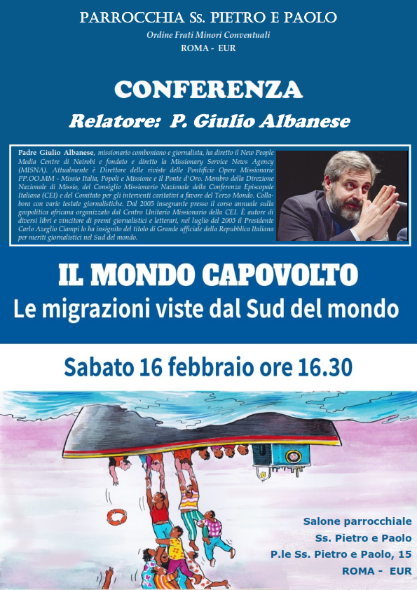 Locandina Conferenza di Padre Giulio Albanese_001